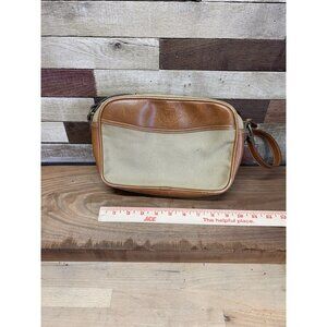 Rare Vintage Marley Hodgson Beige Canvas Ghurka Bag No. 72 The Regent Purse